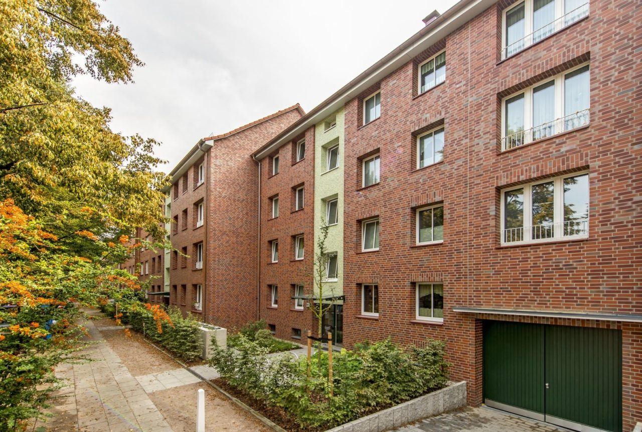 Feldhaus Referenzbau mit Klinker Riemchen R991NF
