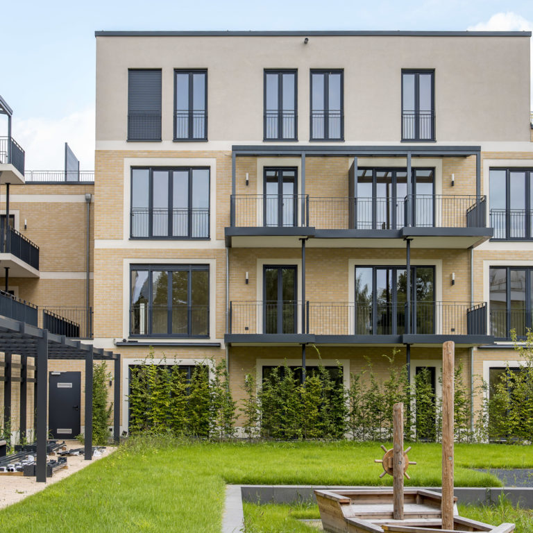 Feldhaus, Referenzbau mit Klinker Riemchen