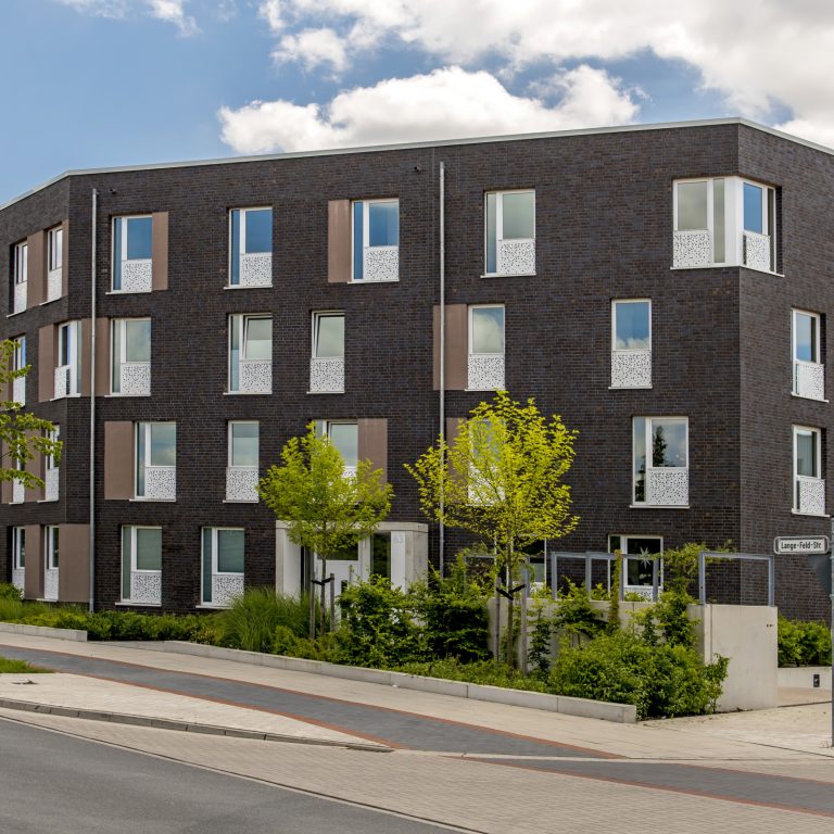 Referenzbau mit Klinker Riemchen