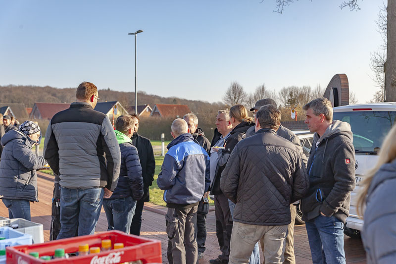 Feierliche Einsegnung des Feldhaus Bildstocks