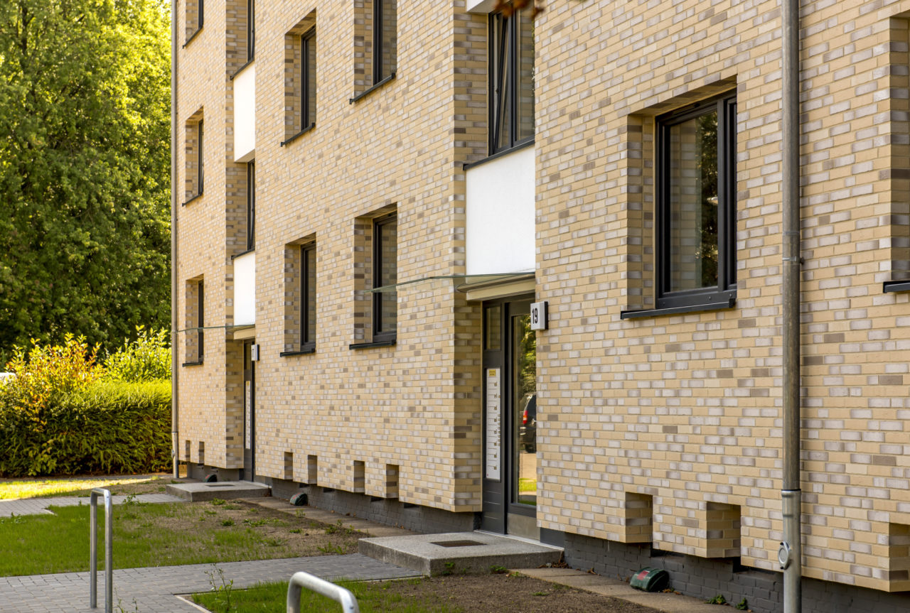 Feldhaus, Referenzbau mit Klinker Riemchen R733DF1R941DF R757DF