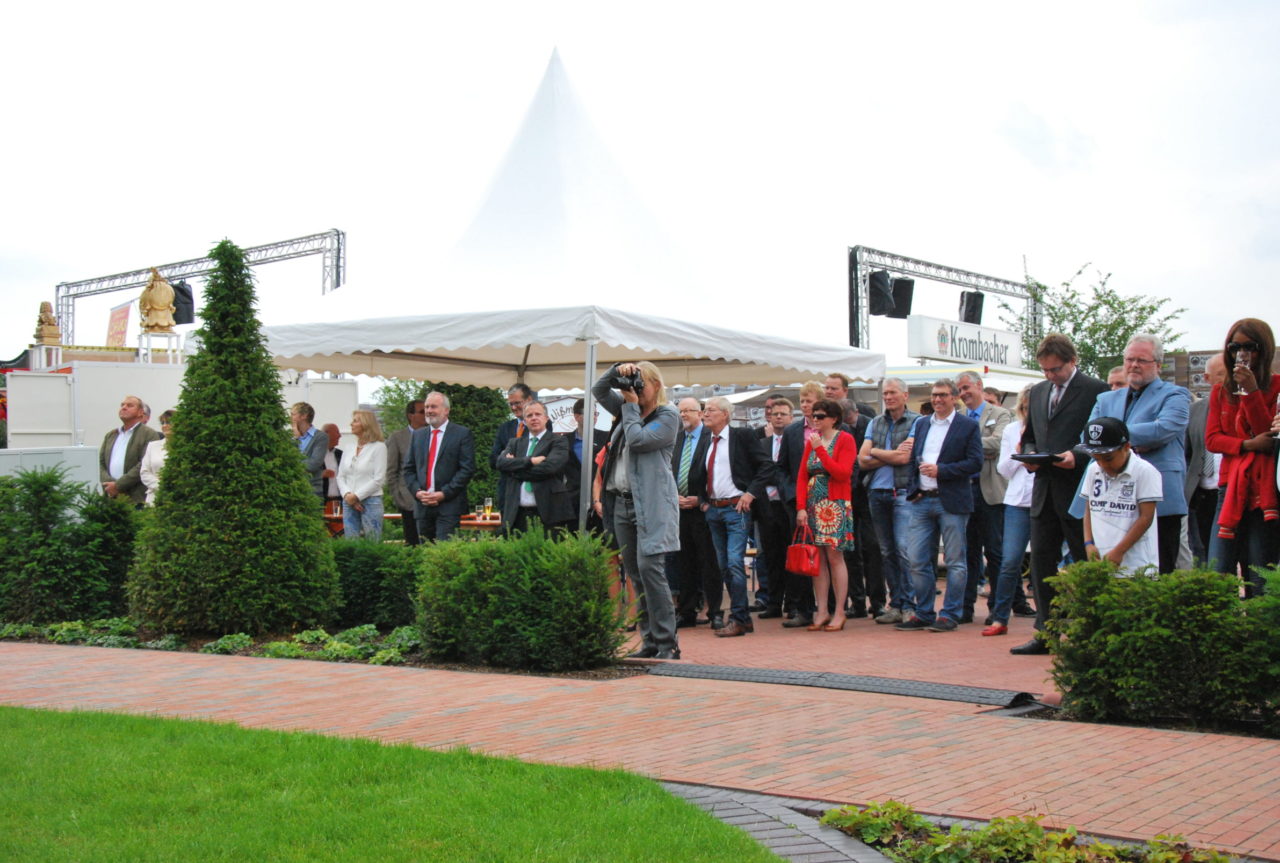Feldhaus Einweihung Besucher Zentrum