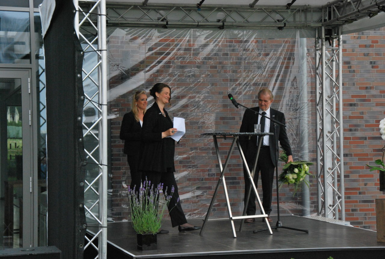Einweihung / Eröffnung des Besucherzentrum / Showrooms