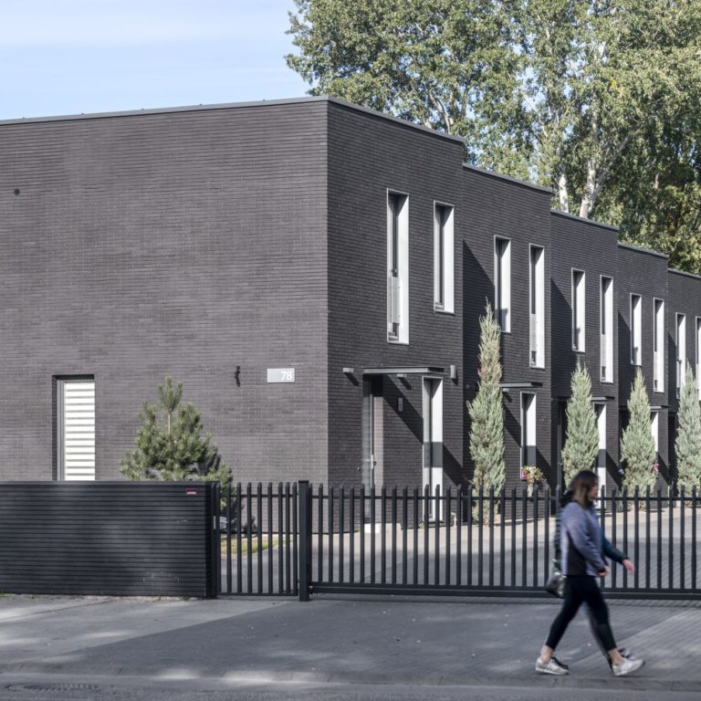 Feldhaus, Referenzbau mit Klinker Riemchen Litauen R700DF