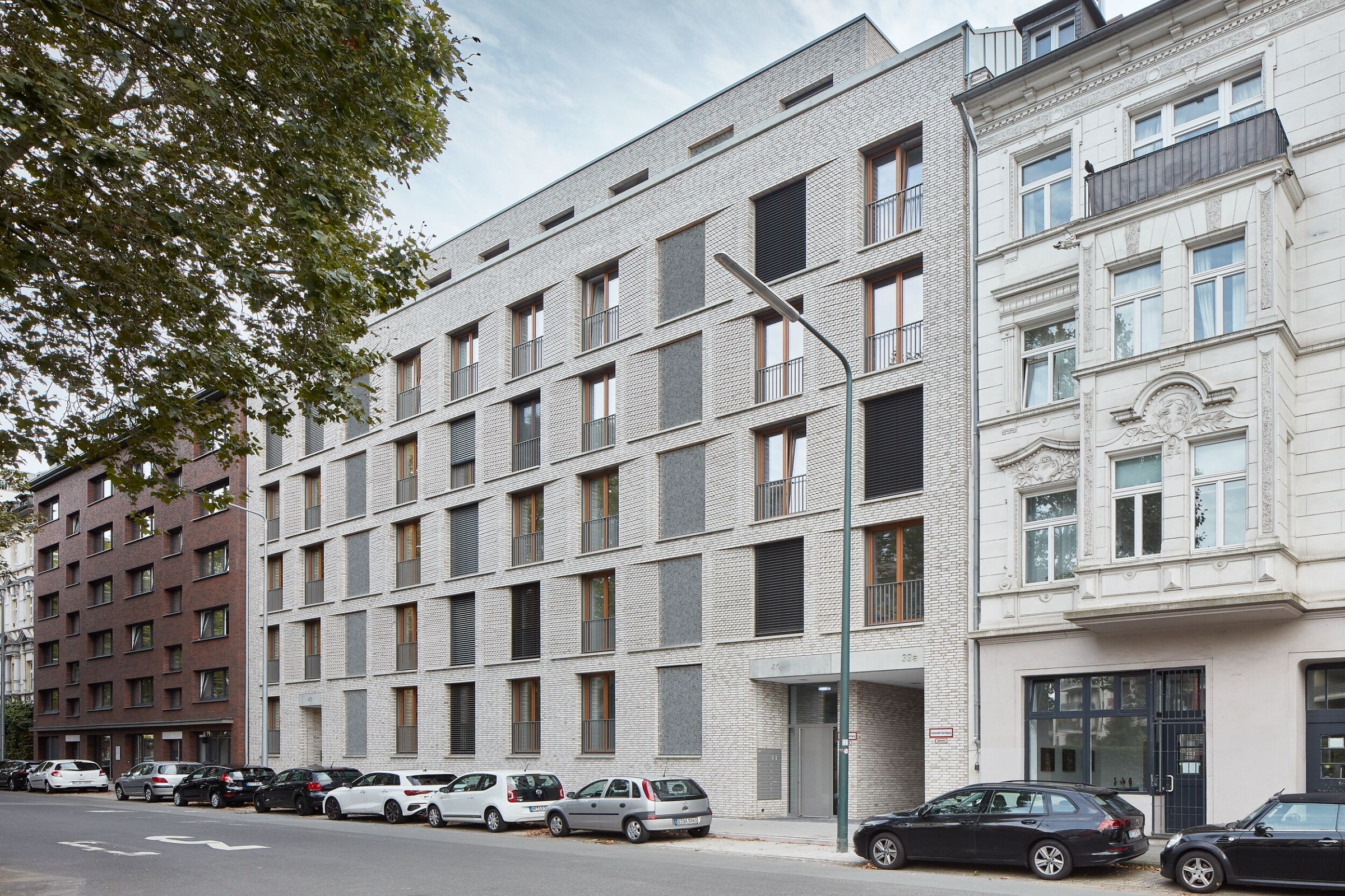 Referenzbau mit Feldhaus Verblendklinker