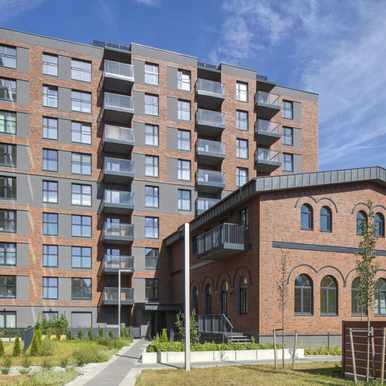 Feldhaus, Referenzbau mit Klinker Riemchen