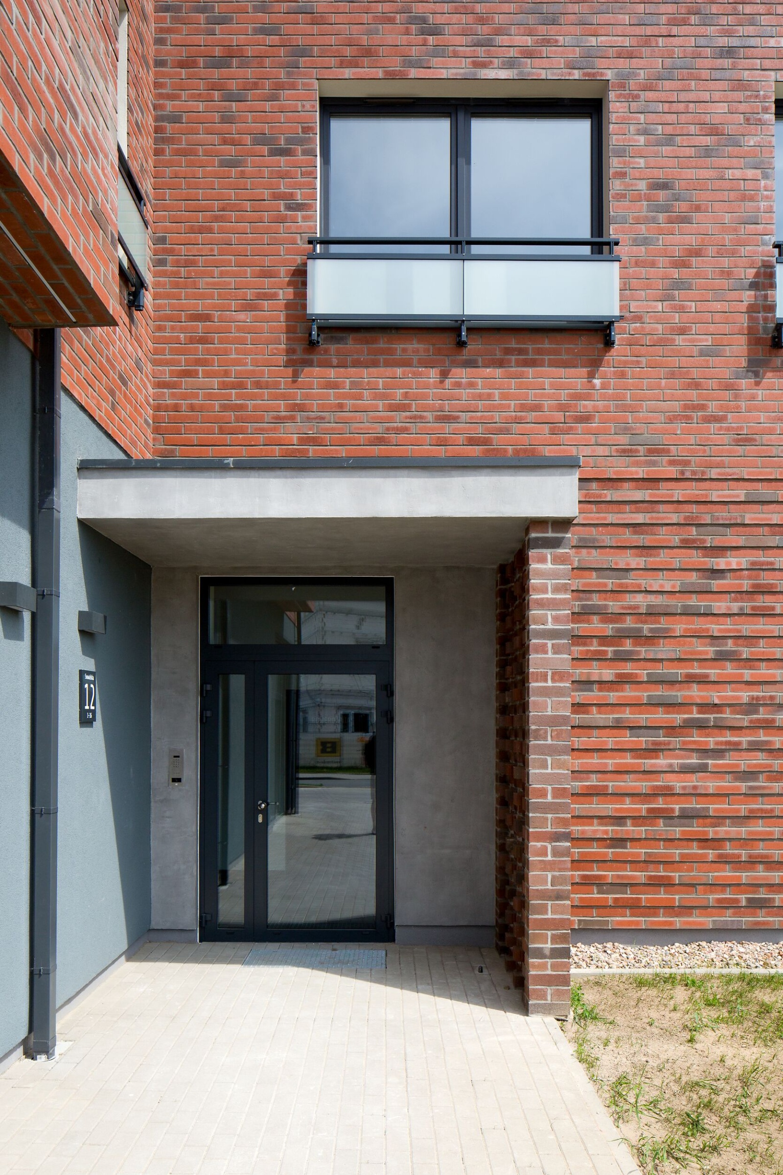 Feldhaus, Referenzbau mit Klinker Riemchen