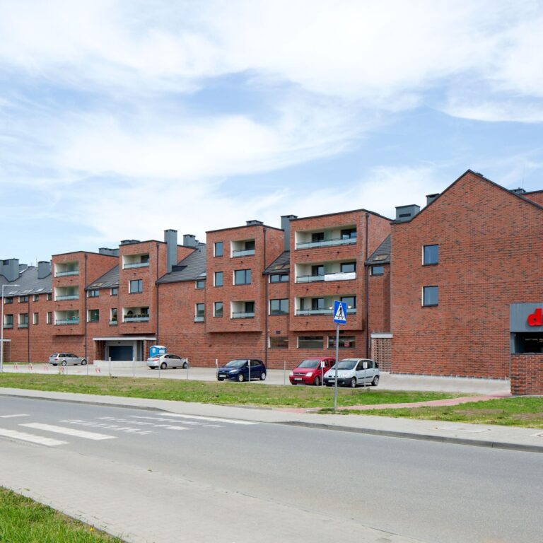 Feldhaus, Referenzbau mit Klinker Riemchen