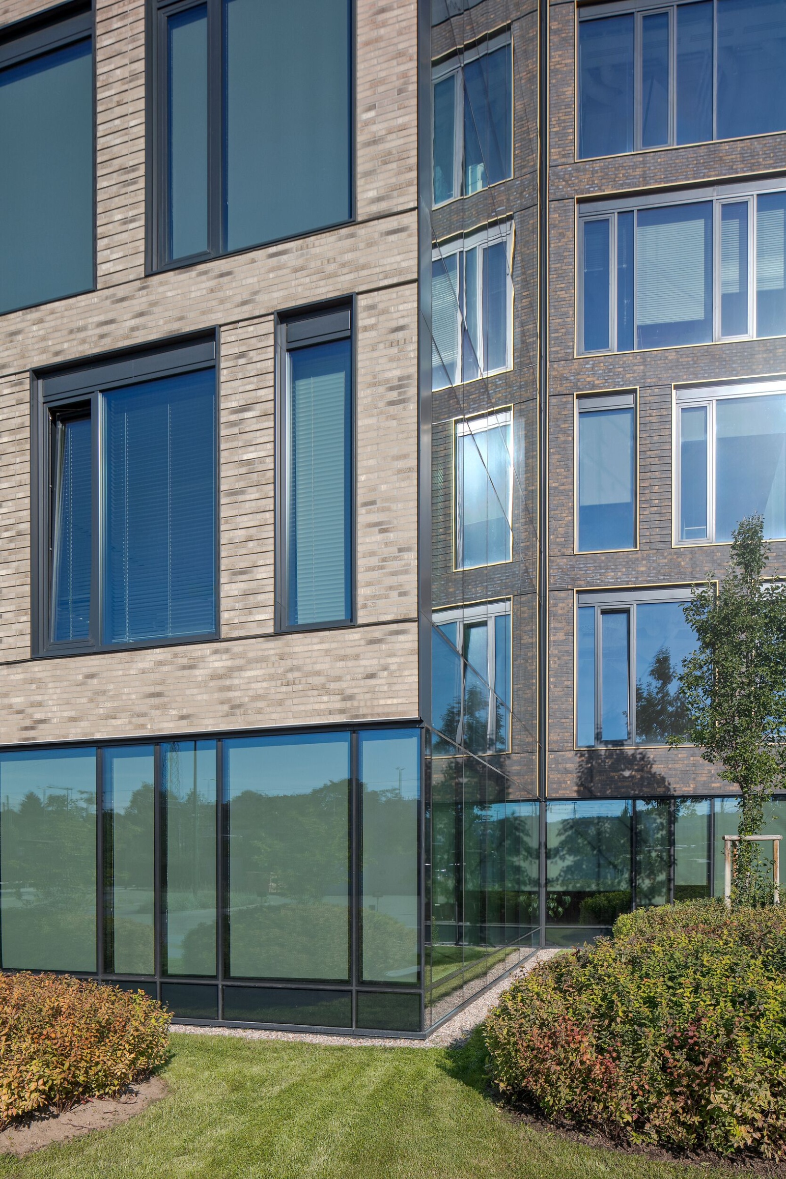 Feldhaus, Referenzbau mit Klinker Riemchen