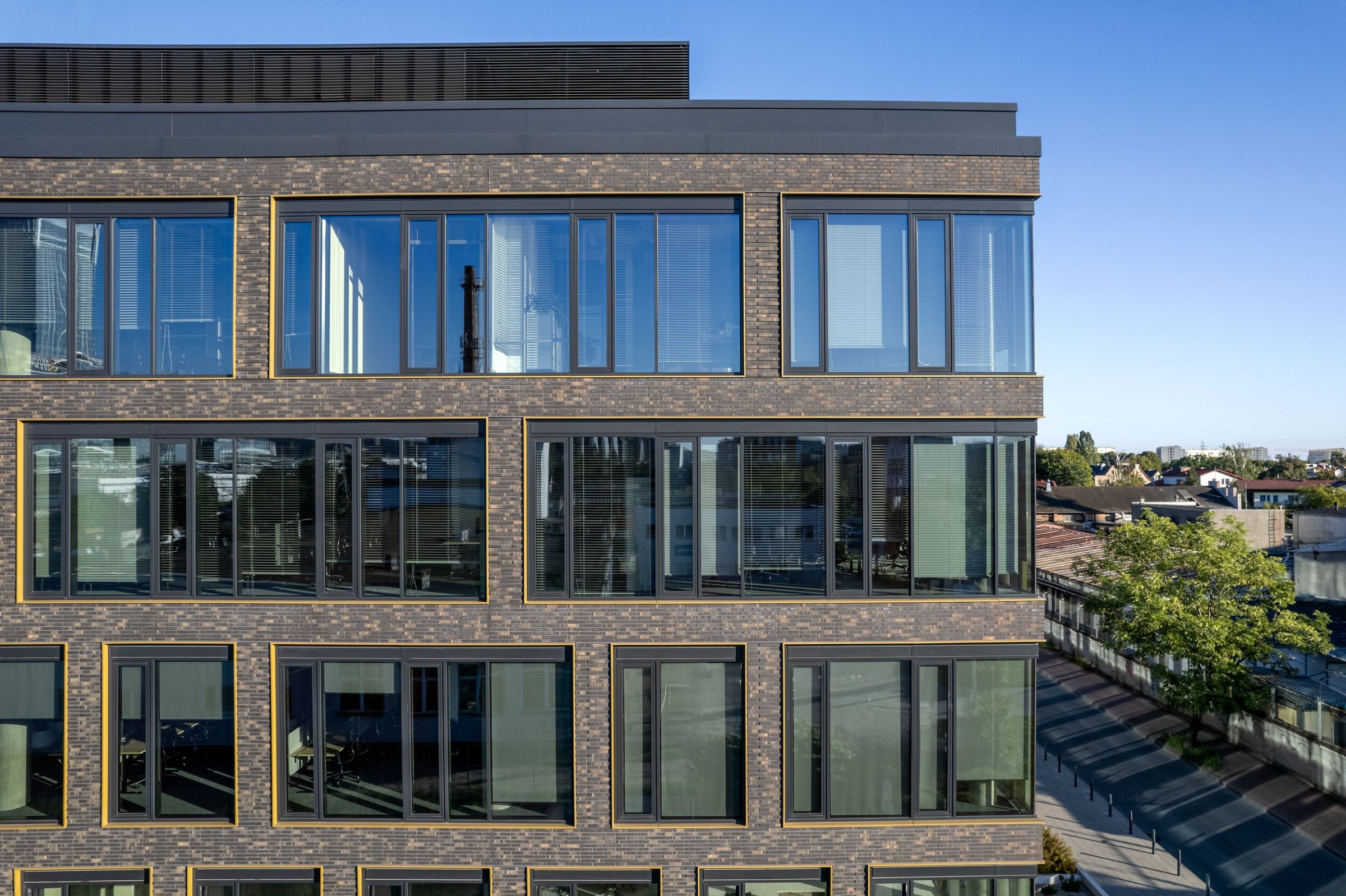 Feldhaus, Referenzbau mit Klinker Riemchen