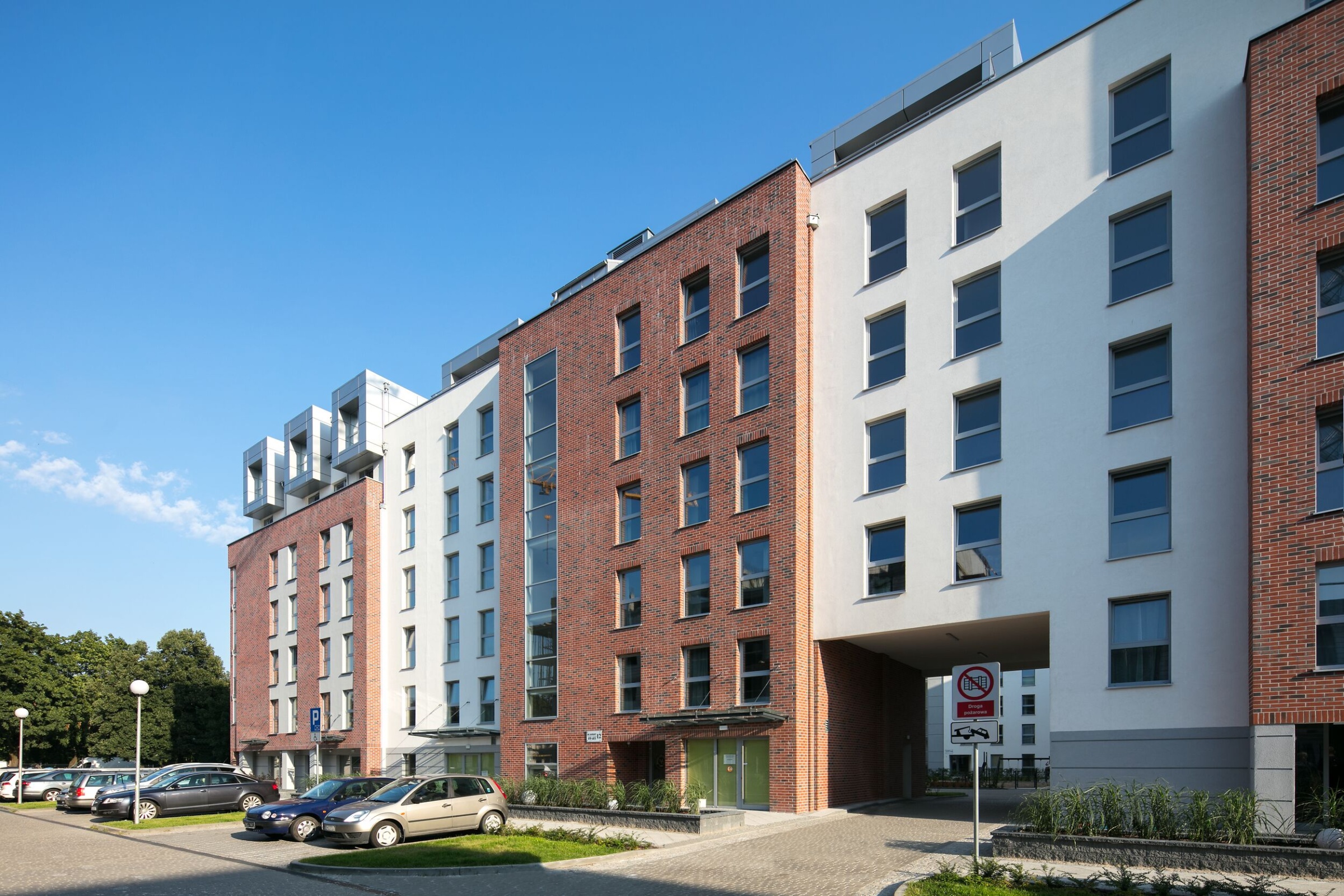 Feldhaus, Referenzbau mit Klinker Riemchen