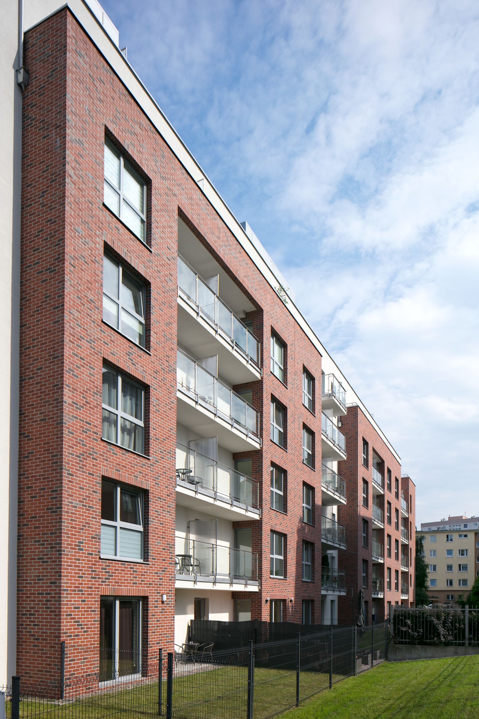 Feldhaus, Referenzbau mit Klinker Riemchen