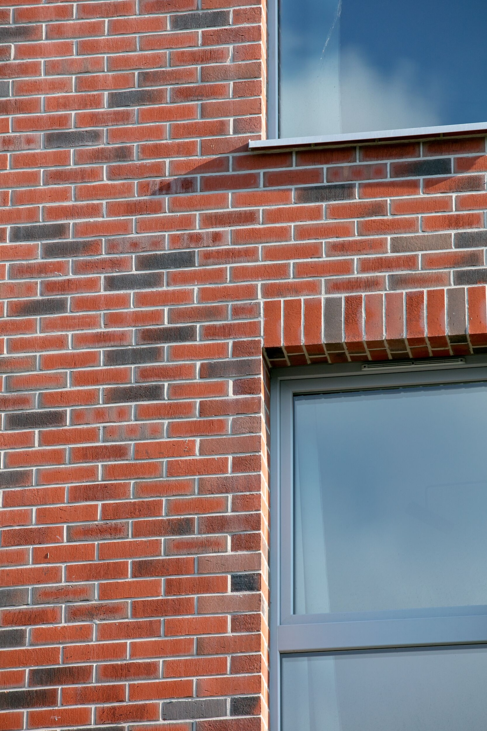 Feldhaus, Referenzbau mit Klinker Riemchen