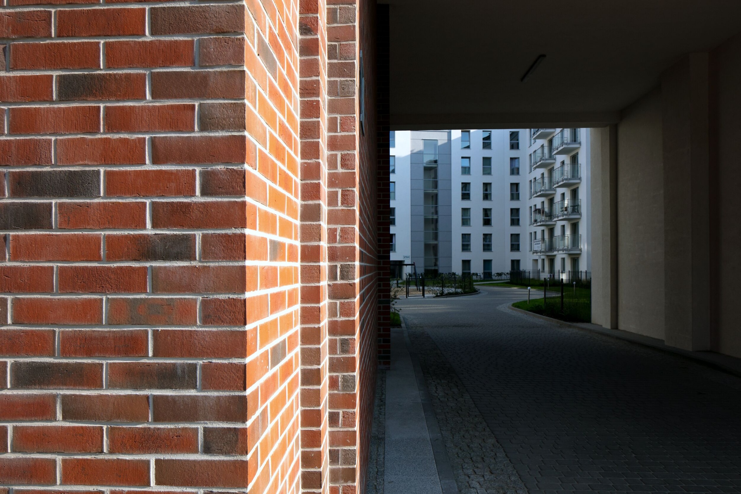 Feldhaus, Referenzbau mit Klinker Riemchen
