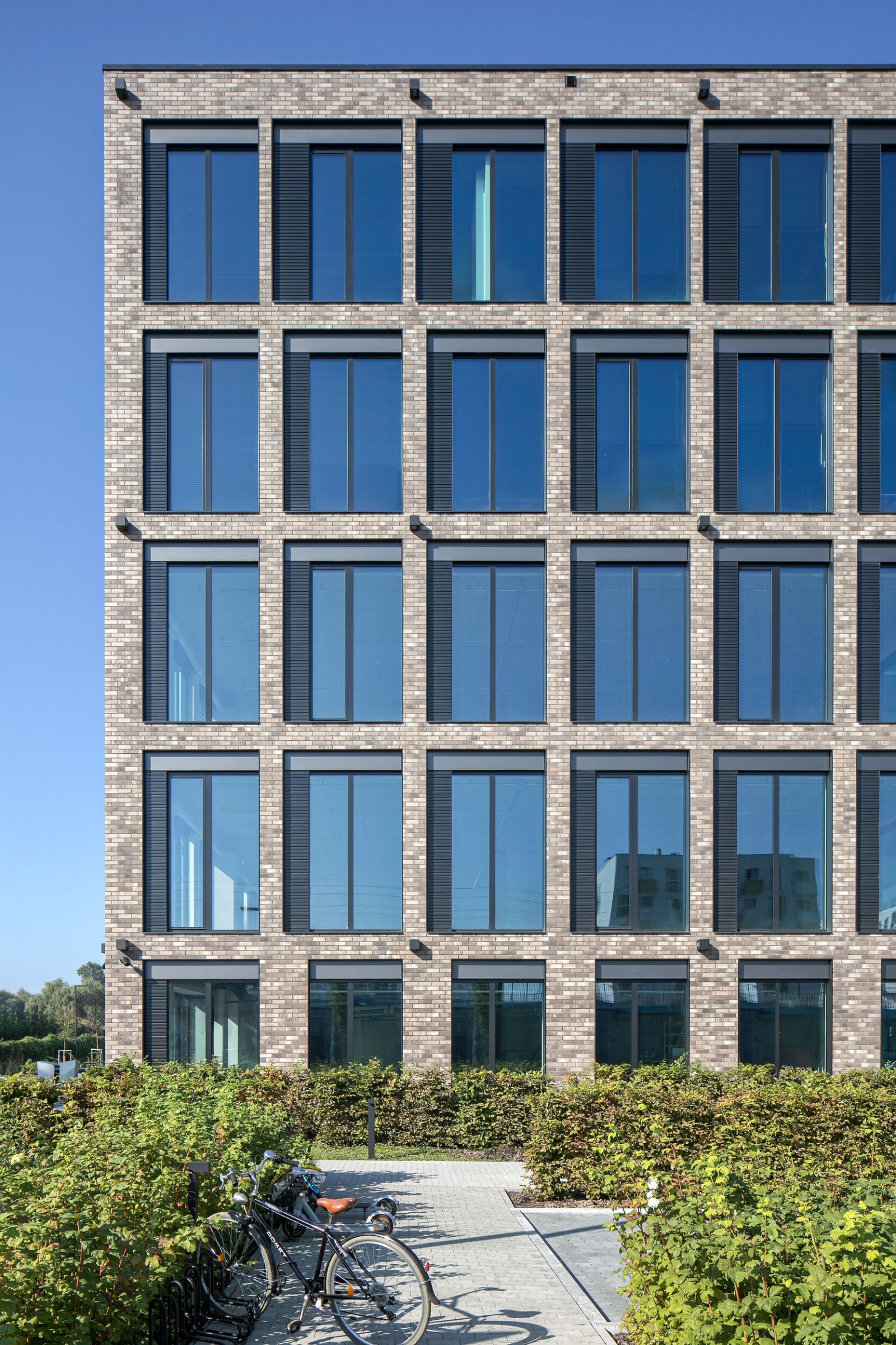 Feldhaus, Referenzbau mit Klinker Riemchen