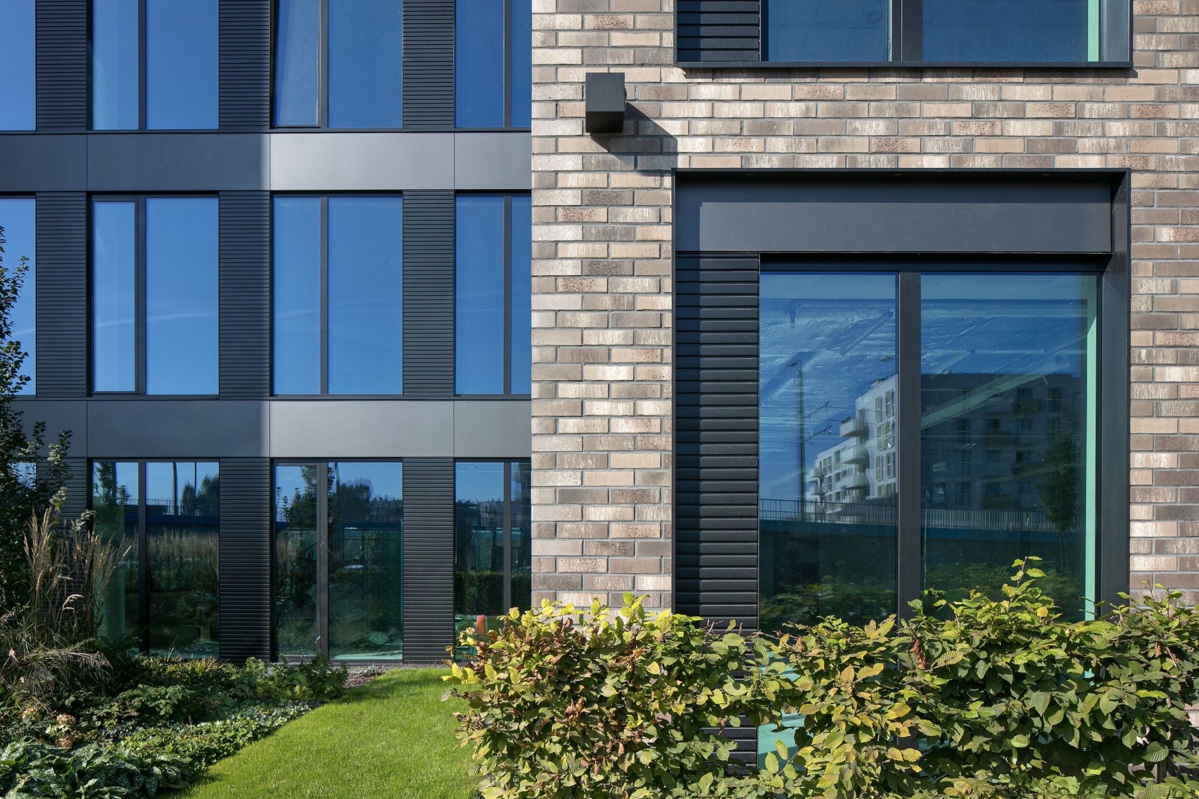 Feldhaus, Referenzbau mit Klinker Riemchen