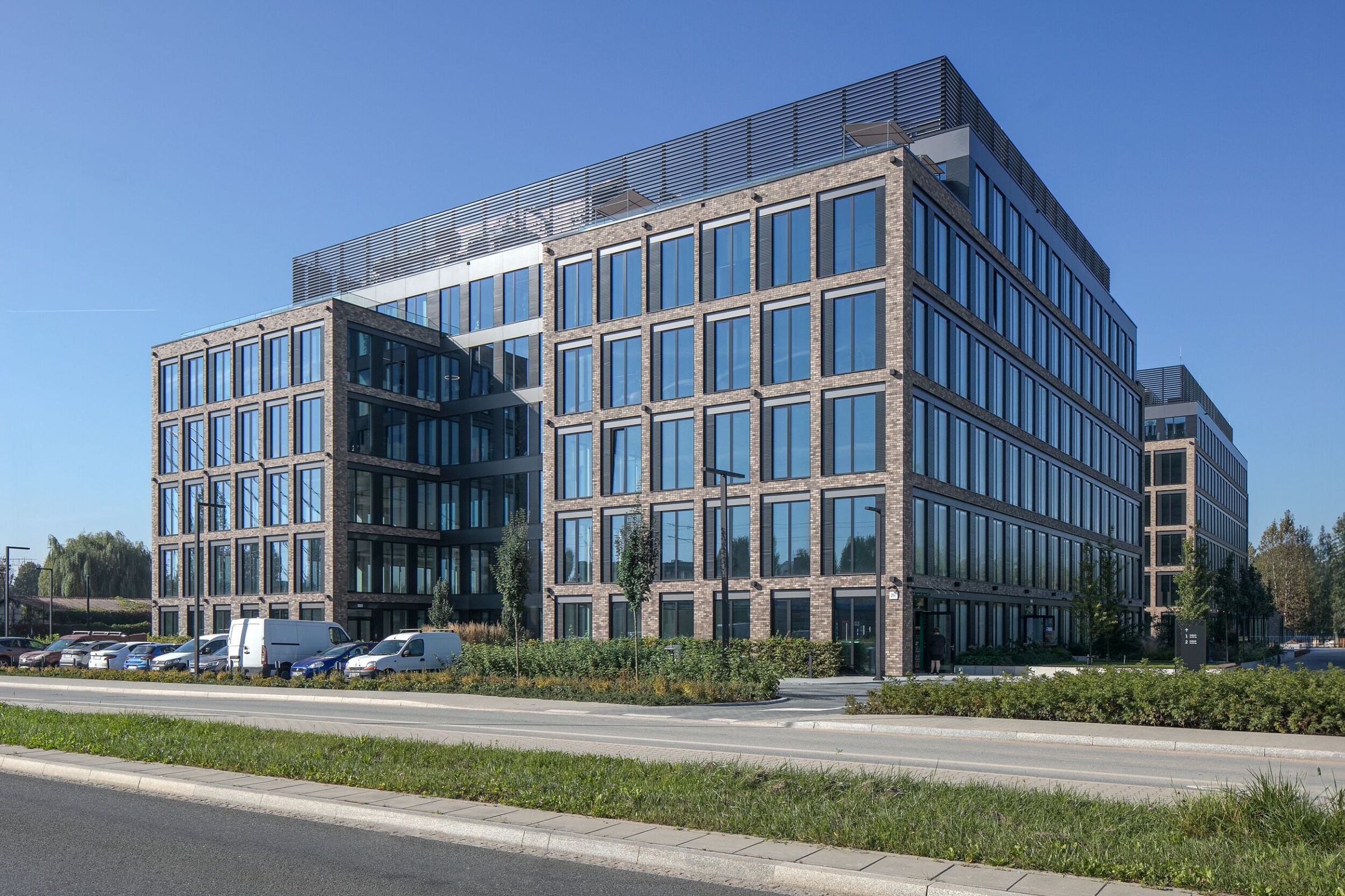 Feldhaus, Referenzbau mit Klinker Riemchen