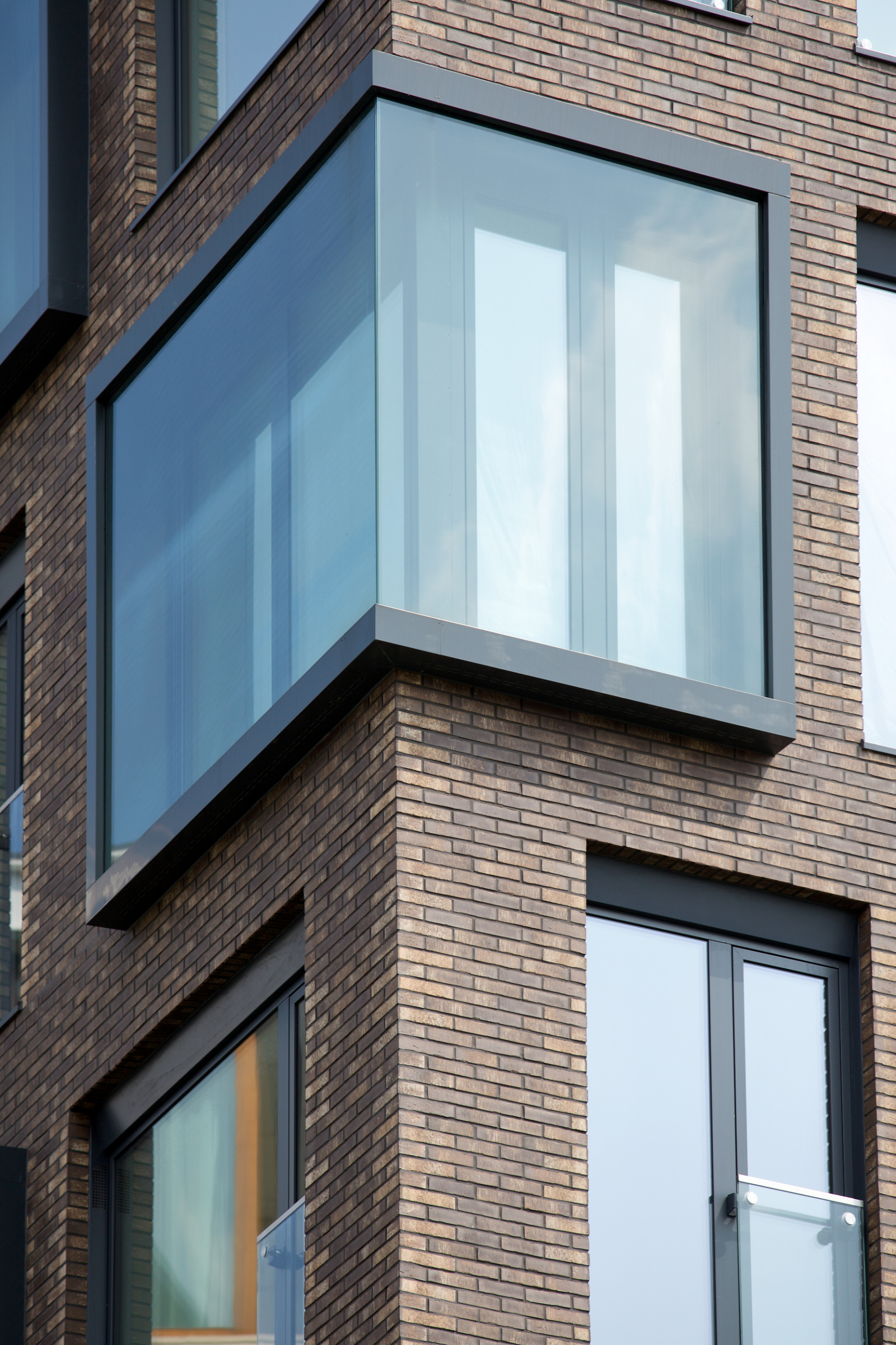 Feldhaus, Referenzbau mit Klinker Riemchen in Warschau, Polen